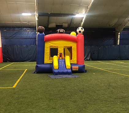 Sports Moon Bounce Castle 13x13x13